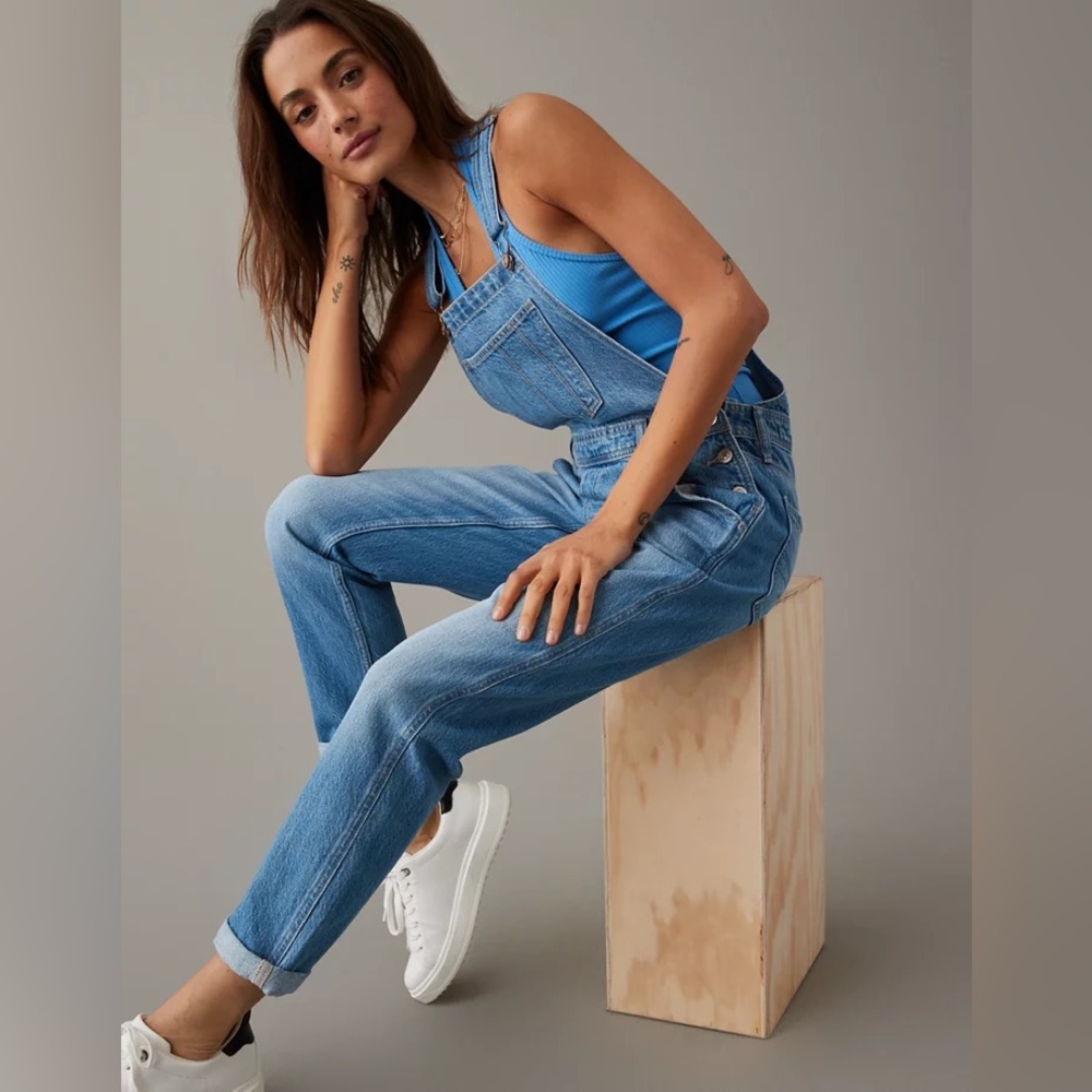Denim Overalls